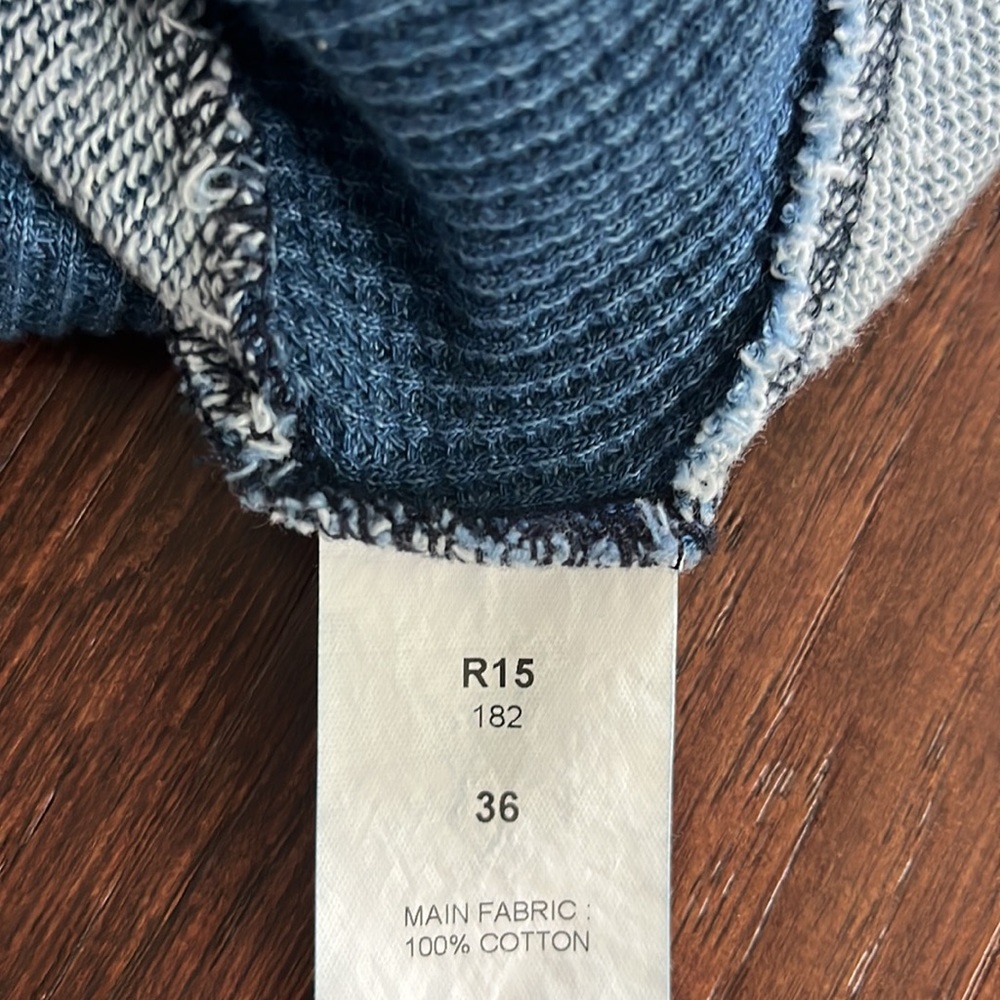 Atlein Asymmetrical Blue Knit Dress Architectural Minimalist Blue size small - Picture 10 of 13